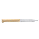 Coffret de 4 couteaux de table  lame lisse facette frne opinel