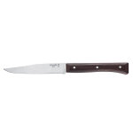 Coffret de 4 couteaux de table  lame lisse facette frne sombre opinel