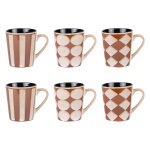 Coffret de 6 tasses shelby 18 cl table passion