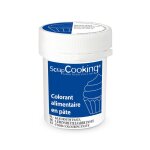Colorant alimentaire en pâte 20 g - bleu roi scrapcooking Colorant alimentaire en pâte 20 g - bleu roi scrapcooking