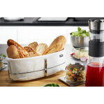 Corbeille  pain brunch, ovale, blanche gefu