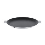 Poêle à crêpes inox antiadhérente mutine sans manche 30 cm cristel Poêle à crêpes inox antiadhérente mutine sans manche 30 cm cristel
