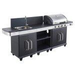 Cuisine extrieure modulable fidgi 4 cook'in garden
