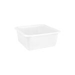 Cuvette carree 9. 5l 32cm blc alimentai aluminium et plastiq - cc32b aluminium et plastiq