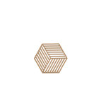 Dessous - de - plat hexagon en silicone camel foncé zone denmark Dessous - de - plat hexagon en silicone camel foncé zone denmark