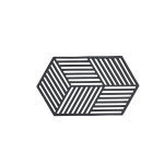 Dessous - de - plat hexagon en silicone noir zone denmark