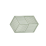Dessous - de - plat hexagon en silicone romarin zone denmark