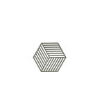Dessous - de - plat hexagon en silicone vert olive zone denmark Dessous - de - plat hexagon en silicone vert olive zone denmark