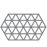 Dessous - de - plat triangles en silicone gris froid zone denmark