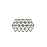 Dessous - de - plat triangles en silicone vert olive zone denmark Dessous - de - plat triangles en silicone vert olive zone denmark