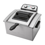 Double friteuse 5l 3000w professionnelle proficook pc - fr 1038 proficook