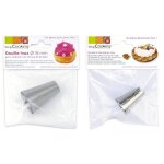 Duo de douilles pâtissières - choux 18 mm et st honoré scrapcooking Duo de douilles pâtissières - choux 18 mm et st honoré scrapcooking