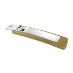 Eclipse - poigne amovible manche effet bois clair cuisinox
