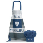 Ensemble tablier et toque pour enfant petit ange winkler