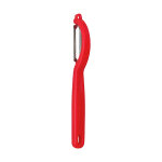 Eplucheur pivotant lame double crantée pratik rouge nogent Eplucheur pivotant lame double crantée pratik rouge nogent