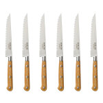 Essentiel - set 6 couteaux steak sabatier trompette Essentiel - set 6 couteaux steak sabatier trompette