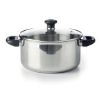 Faitout et couvercle polo 1, 5 l en inox beka