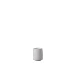 Gobelet pour brosse  dents nova en porcelaine et softtouch gris clair zone denmark