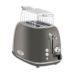 Grille pain 2 fentes vintage proficook pc - ta 1193 anthracite proficook
