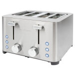 Grille pain 4 fentes en acier inoxydable proficook pc - ta1252 proficook