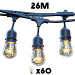 Lot de 6 guirlandes mafy light connectable 6m lumisky Lot de 6 guirlandes mafy light connectable 6m lumisky