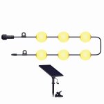 Guirlande lumineuse solaire bolly light solar 5, 5m lumisky