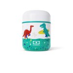 Lunch box isotherme capsule 280ml bleu dino monbento Lunch box isotherme capsule 280ml bleu dino monbento