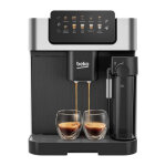 Machine a caf avec broyeur - beko - ceg7304x - 1350 w - 19 bars - cran tactile couleur beko