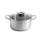 Marmite 24cm triplex avec couvercle -  black cube  gam hotel