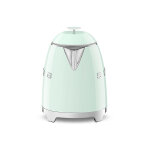 Mini bouilloire 0, 8 l 1400 w klf05pgeu vert d'eau smeg