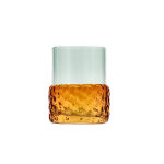 Photophore styles en verre bleu / ambre villa collection Photophore styles en verre bleu / ambre villa collection