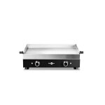 Plancha électrique série noire double pfsr2aa - kr 3200 w inox et noir krampouz Plancha électrique série noire double pfsr2aa - kr 3200 w inox et noir krampouz