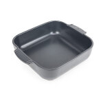 Plat  four cramique appolia carr ardoise 28 cm peugeot