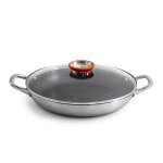 Plat  palla 32cm triplex -  black cube  laguiole cuisson