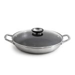 Plat  palla 32cm triplex avec couvercle -  black cube  gam hotel