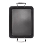 Plat  rotir anti - adhrent les forges 35 cm le creuset