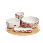 Plateau tournant apritif 4 bols amor amadeus