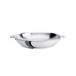 Poêle haute tout inox mutine sans manche 24 cm cristel Poêle haute tout inox mutine sans manche 24 cm cristel