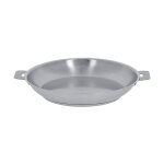 Poêle tout inox strate sans manche 30 cm cristel Poêle tout inox strate sans manche 30 cm cristel