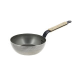 Sauteuse paysanne acier minral b bois 24 cm de buyer