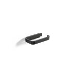 Porte - papier toilette rim en aluminium noir zone denmark