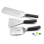 Pro flex - set 3 spatules barbecue sabatier trompette