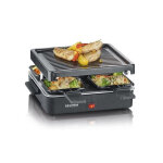 Raclette gril 21x21 4 parts 600w - 2370 severin