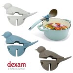 Repose cuillère petit oiseau gris 3 en 1 - dexam chevalier diffusion Repose cuillère petit oiseau gris 3 en 1 - dexam chevalier diffusion