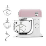 Robot ptissier multifonction kmx754pp - moteur professionnel 1000w - 2 sorties pour accessoires - bol ...