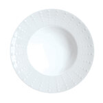 Sania brillant - assiette creuse 22. 2 cm (lot de 6) mdard de noblat
