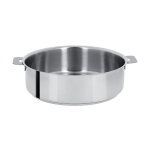 Sauteuse tout inox mutine sans manche 28 cm cristel