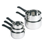 Srie de 5 casseroles 12 - 20 cm inox trend'up
