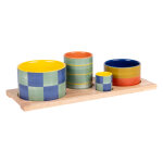 Service apritif 4 pices capri 34, 5cm table passion