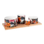 Service apritif 4 pices taiana 34, 5 cm table passion